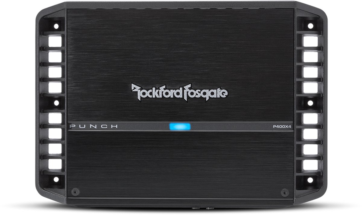 Rockford P400X4 4kanalen A/B autogeluidsversterker