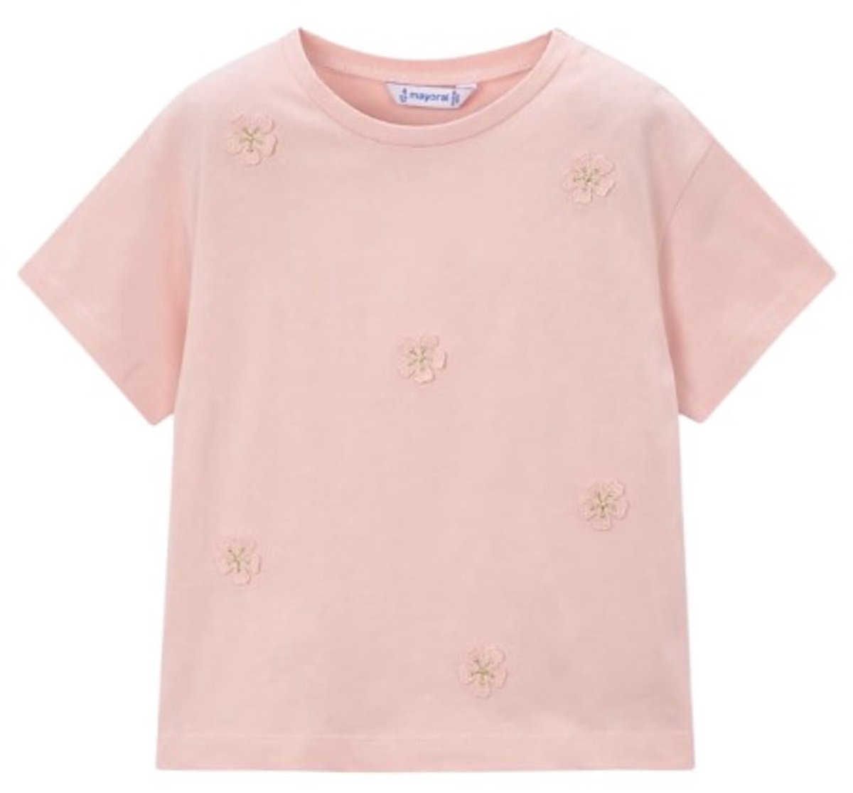 Mayoral tshirtje blossom met bloemetjes