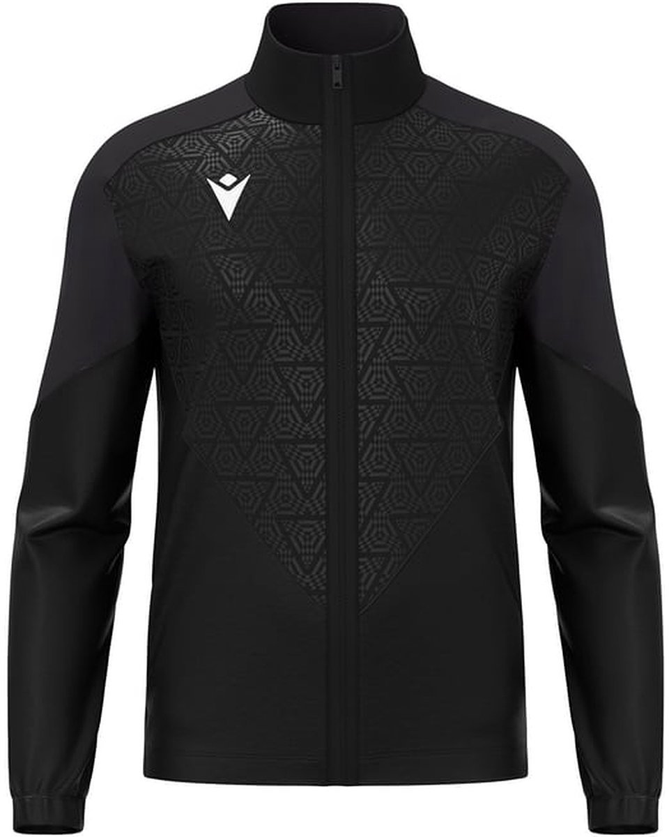 Macron Thunder Poseidon Trainingsjack Heren - Zwart | Maat: M