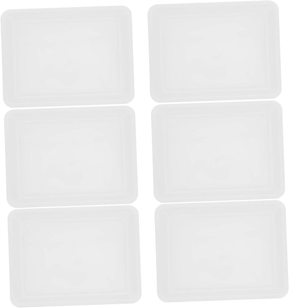 Puzzel sorteerbakken - Opbergbakjes - Hobby organiseren - Stapelbaar ontwerp - 6 stuks - Wit