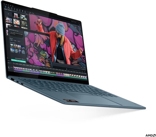 Lenovo Yoga Slim 7 14AKP10 - Laptop - AMD Ryzen AI 7 350 - 16GB RAM - 1TB SSD - 14" WUXGA OLED - Windows 11 Home - Lenovo - Hoofdafbeelding