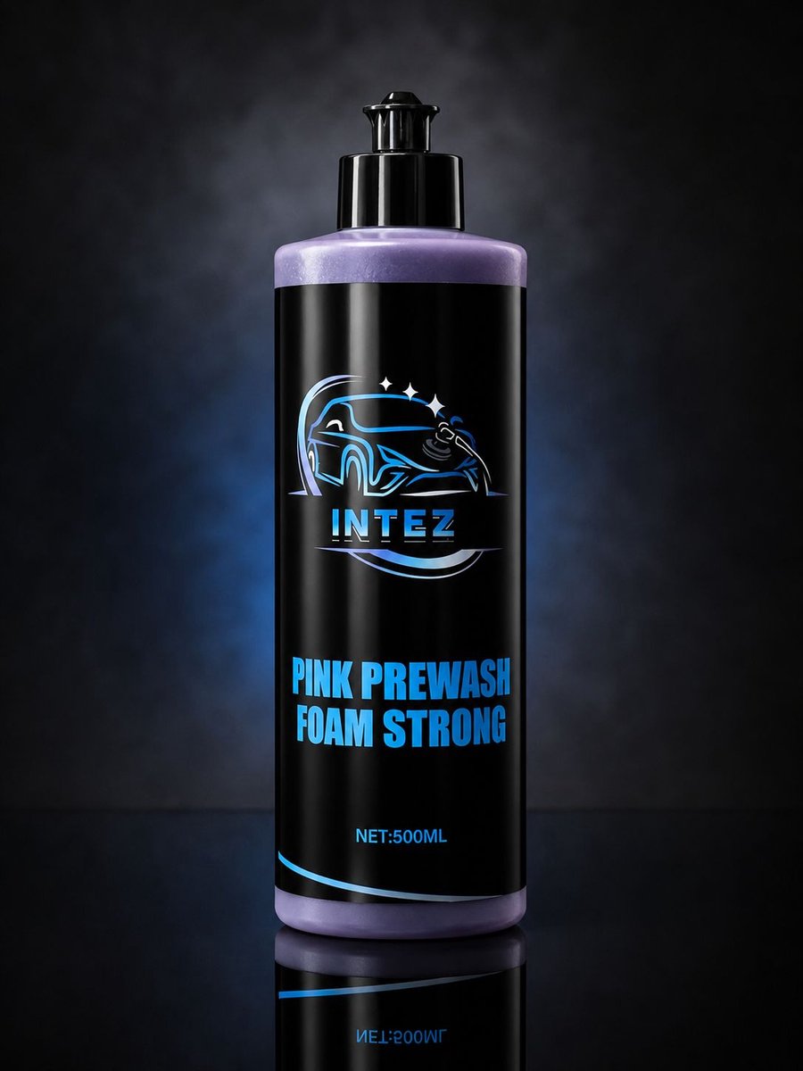 Intez - Pink Prewash Foam Strong- Auto schuim voor Foampot - Roze Snowfoam