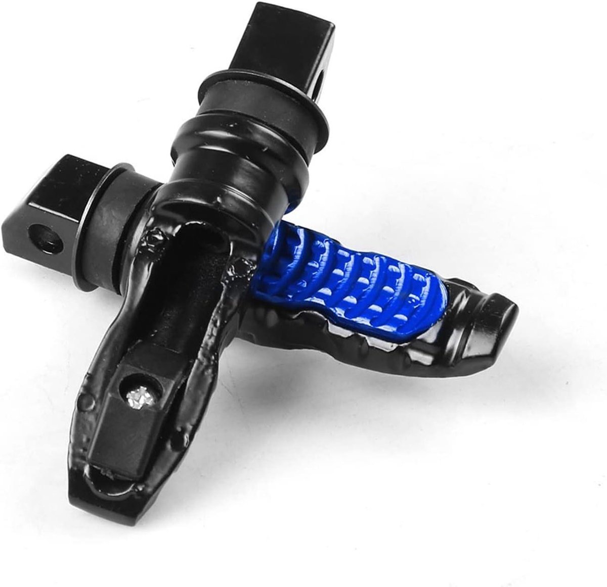 Voetsteunen Achterpassagier - Motorfiets Pedalen - Comfortabel Rijden - Antislip Ontwerp - 2 Stuks - Blauw