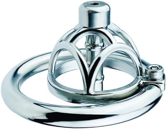Sportkooi RVS - Verstelbare band - Yoga Accessoire - Metalen Gesp - 55 mm - Zilver — afbeelding 3