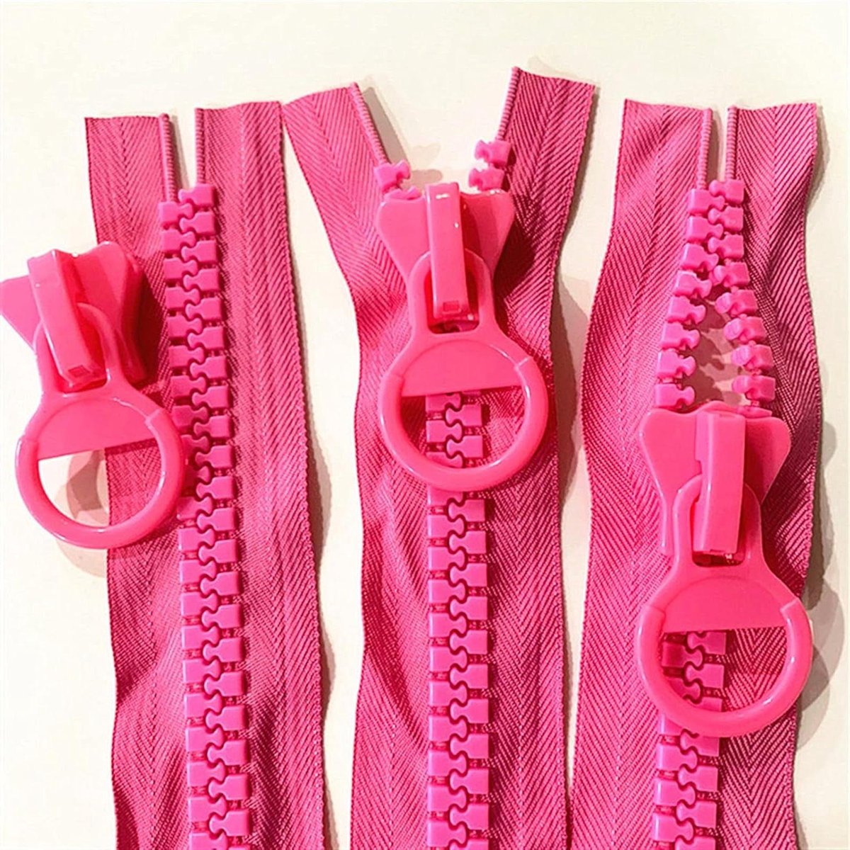 Hars Rits - Naairits - Kleding Maken - Extra Sterke Tanden - 20 cm - Violet
