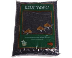 Aquarium Grind - Bodembedekker Vissenkom - Aquarium Decoreren - Natuurlijke Uitstraling - 1 kg - Zwart