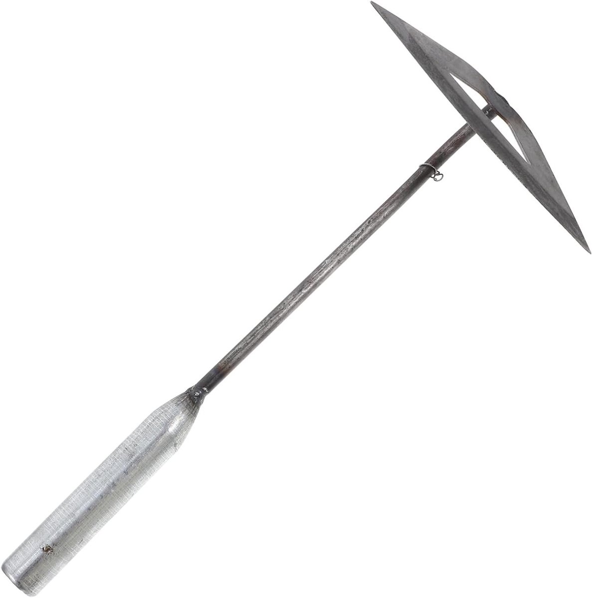 Holle Schoffel - Tuingereedschap Wieden - Onkruid Verwijderen - Hol Ontwerp - 33 cm - Zilver