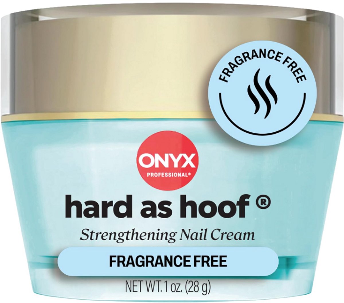 Onyx Professional Hard as Hoof Nail Strengthening Cream 28g – Nagelversterker zonder parfum – Herstelt Splijten, Scheuren & Breken – Verzorgende Cuticle Crème – Stimuleert Nagelgroei