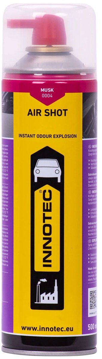 Air Shot Musk Spring 500 ml Innotec (1 spuitbus)