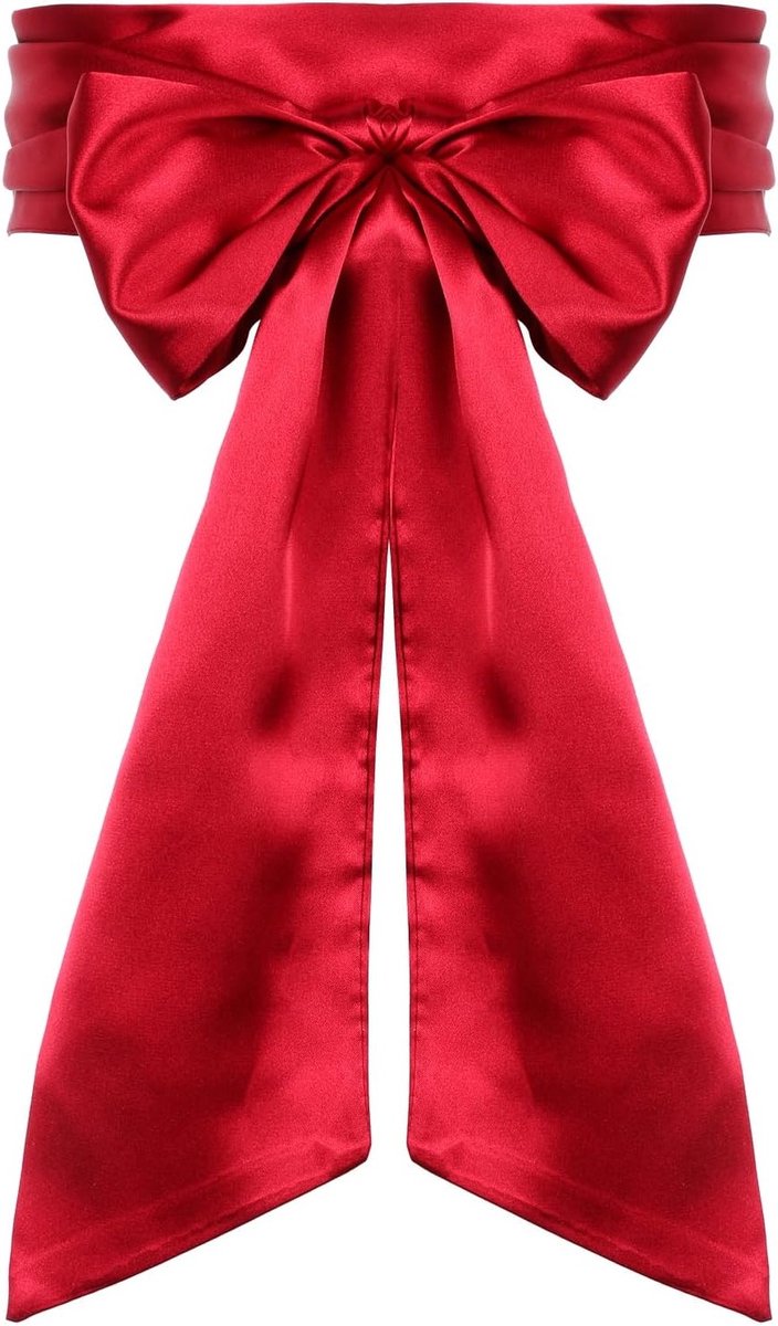 Elegante Satijnen Ceintuur voor Dames - Bruidsriem voor Feestelijke Gelegenheden, 9,5 cm Breed, Perfect voor Bruiloften en Speciale Evenementen
