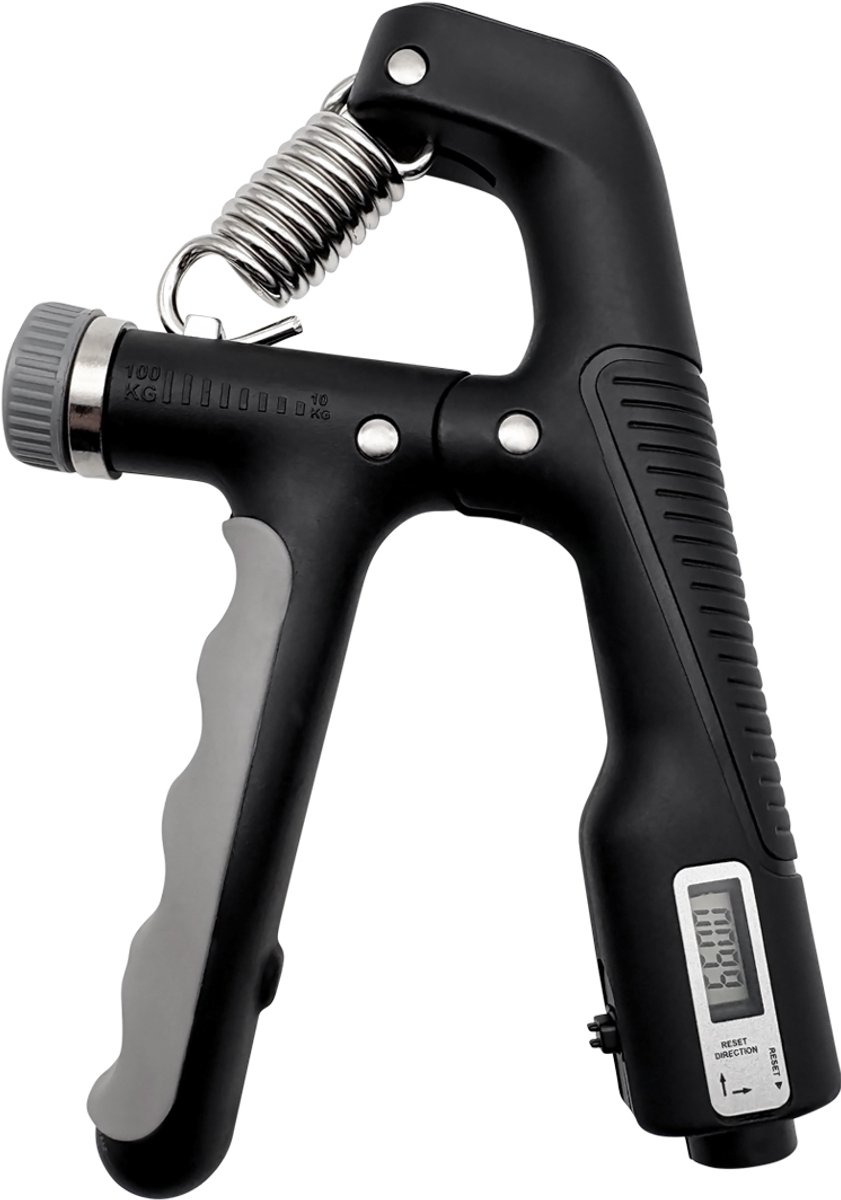Kavna Handtrainer 10-100kg - Handknijper met Automatische Teller - Verstelbaar