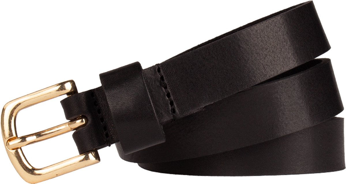 Legend Dames - Leren riem - Zwart - 90cm