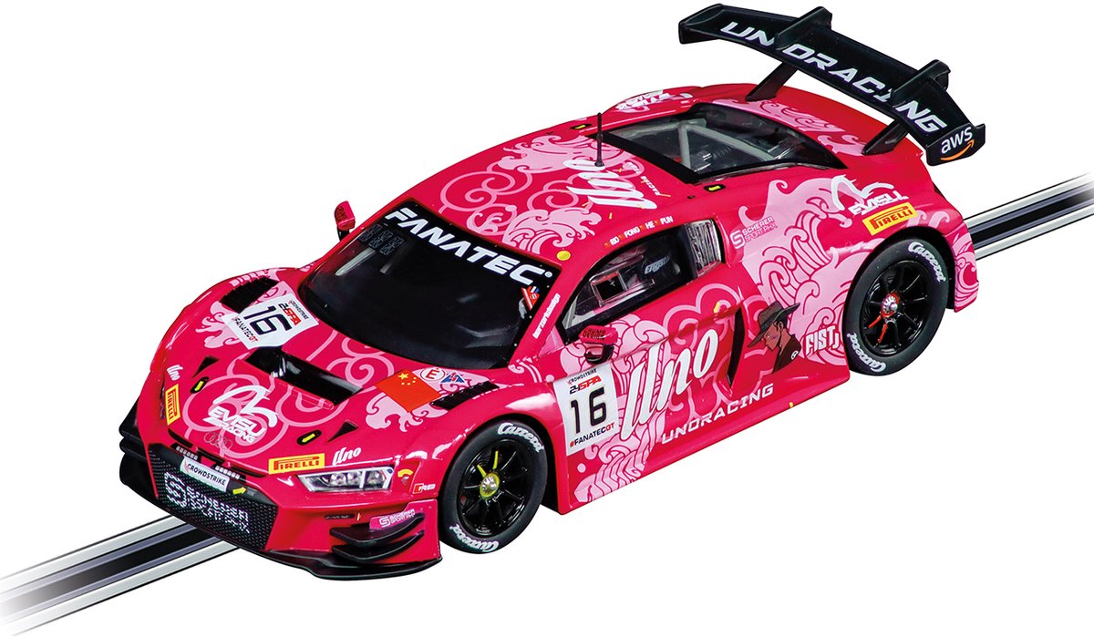 Carrera Speelgoedvoertuig Auto - Evolution - Audi R8 LMS GT3 evo II Uno Racing Team No.16 auto