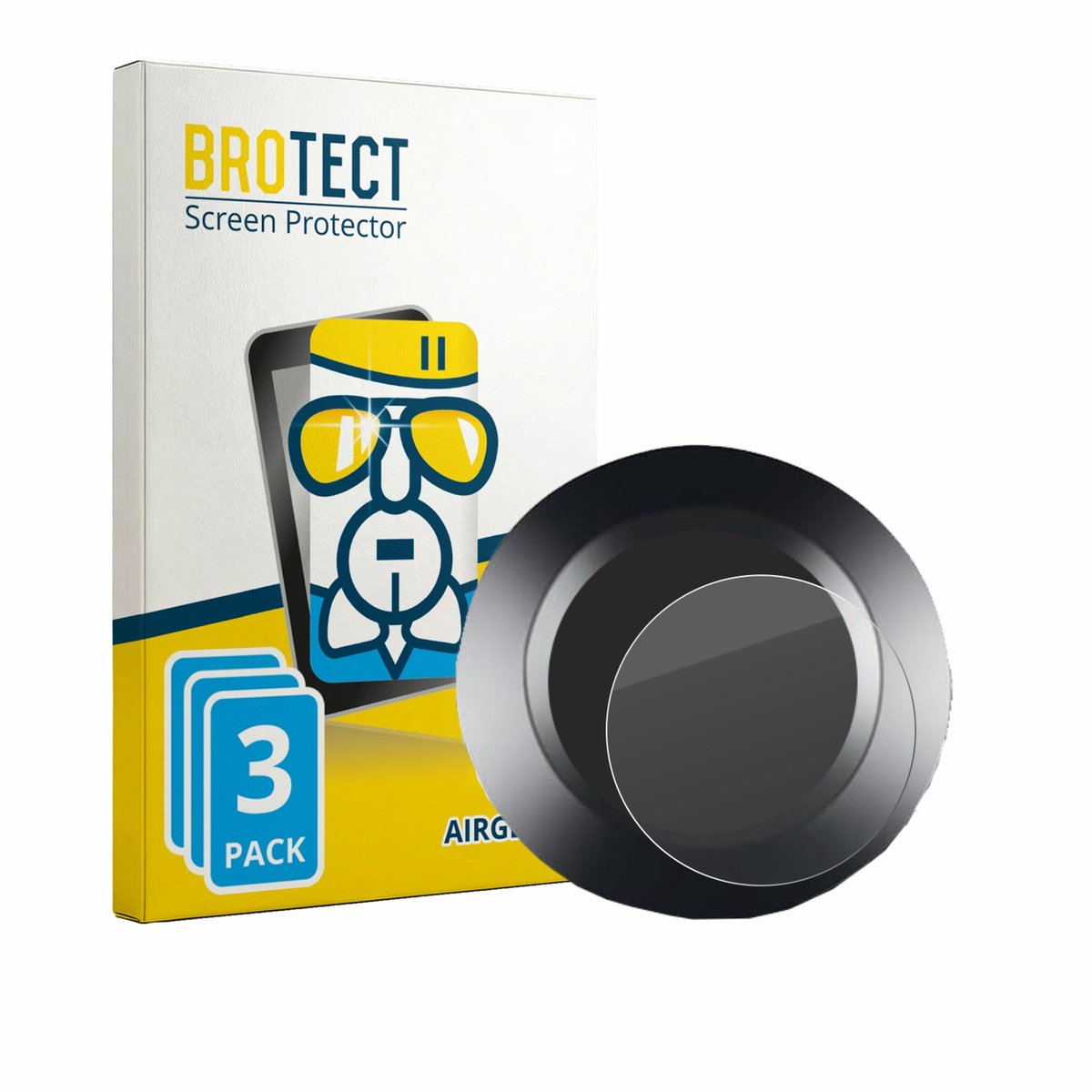 Screenprotector 3 Stuks voor ZMCVOE Bike Computer Beschermglas transparant