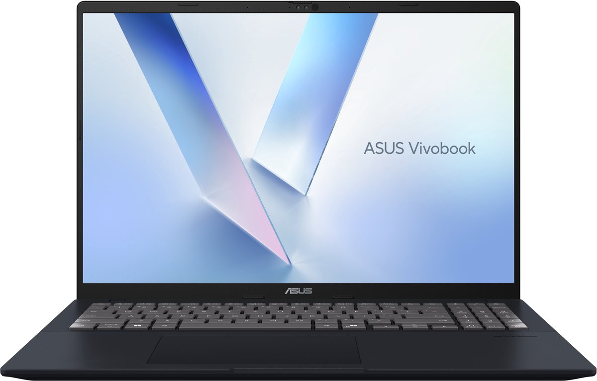 ASUS Vivobook 16 M1607GA-MB084W Copilot+ PC AMD Ryzen AI 7 445 Laptop 40,6 cm (16") WUXGA 32 GB DDR5-SDRAM 512 GB SSD Wi-Fi 6 (802.11ax) Windows 11 Home Nederlands Blauw