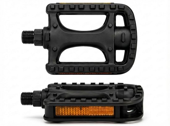Dravaro Fiets Pedalen - Zwart - Extra grip - Antislip - Trapper van Merkloos — afbeelding 4