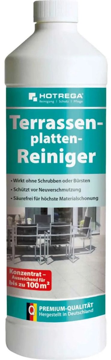 Terrasreiniger 1 Liter, Concentraat terrasreiniger, Terrastegels reinigen