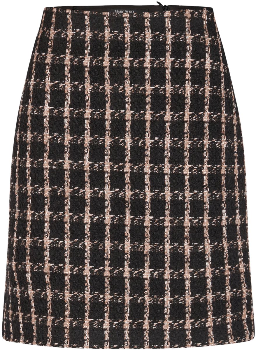 Marc Aurel - tweed mini rok - maat 36