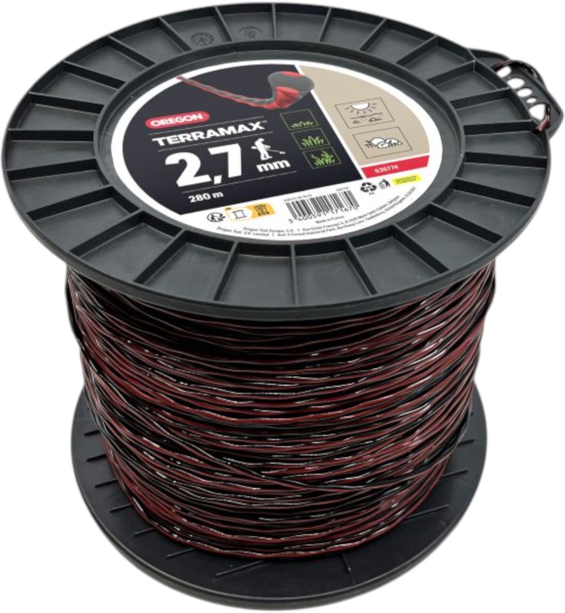 Oregon TerraMax maaidraad 2,7 mm x 280 m ( 636774 )