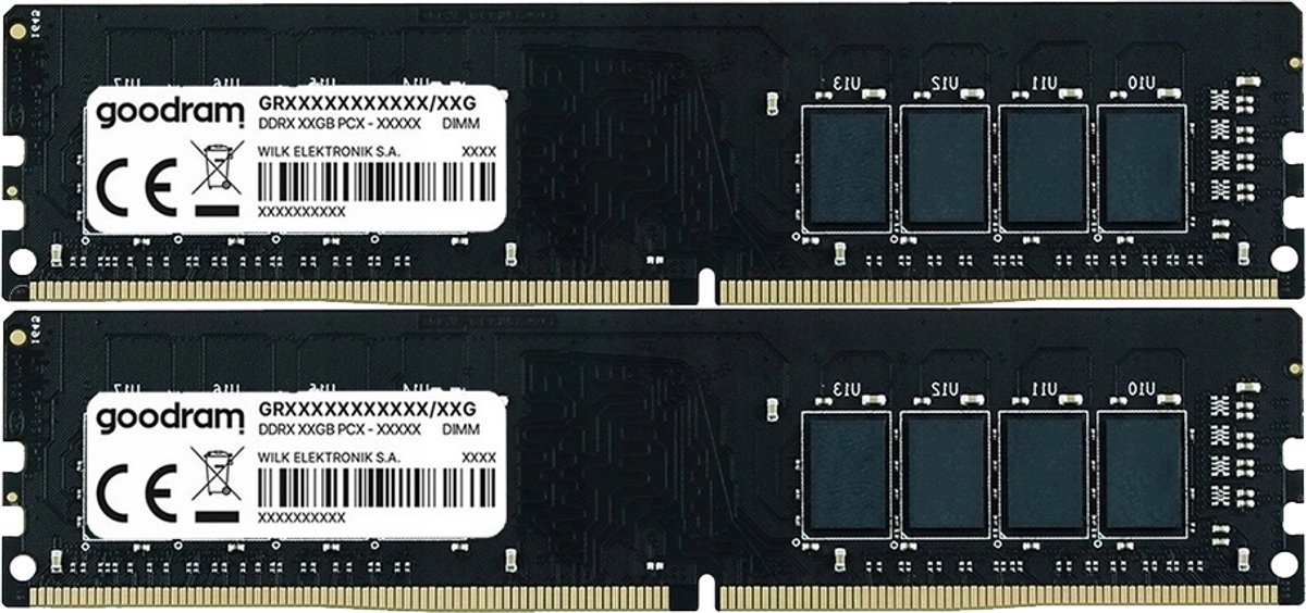 Goodram 32GB DDR4 DIMM Kit (2x16GB) 3200MHz