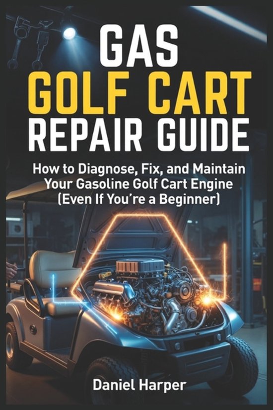 Golf Cart Profit- Gas Golf Cart Repair Guide - cover
