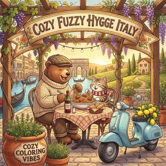 Cozy Fuzzy Hygge World Travel for Stress Relief- Cozy Fuzzy  ... - cover