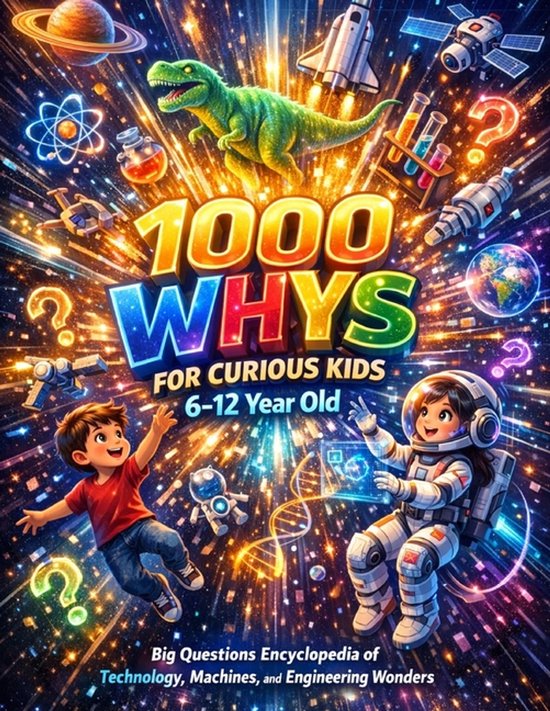 1000 Whys for Curious Kids 6-12 Year Old - cover