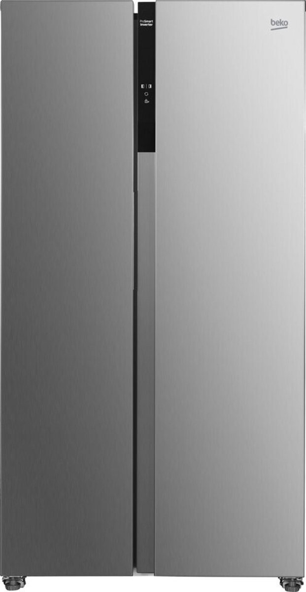 Beko GNO5324XPN, Vrijstaand, Amerikaanse deur, Roestvrijstaal, 2 deur(en) — afbeelding 1