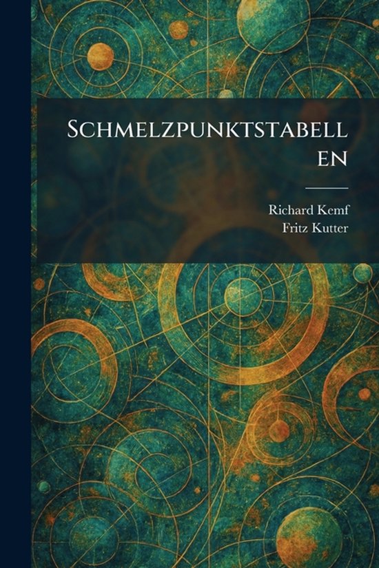 Schmelzpunktstabellen - cover