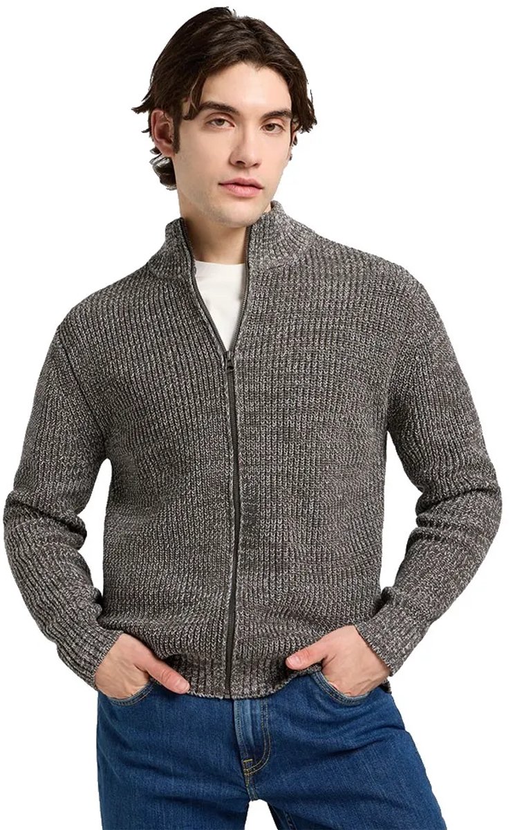 Lee 112370540 Cardigan S Man Grijs