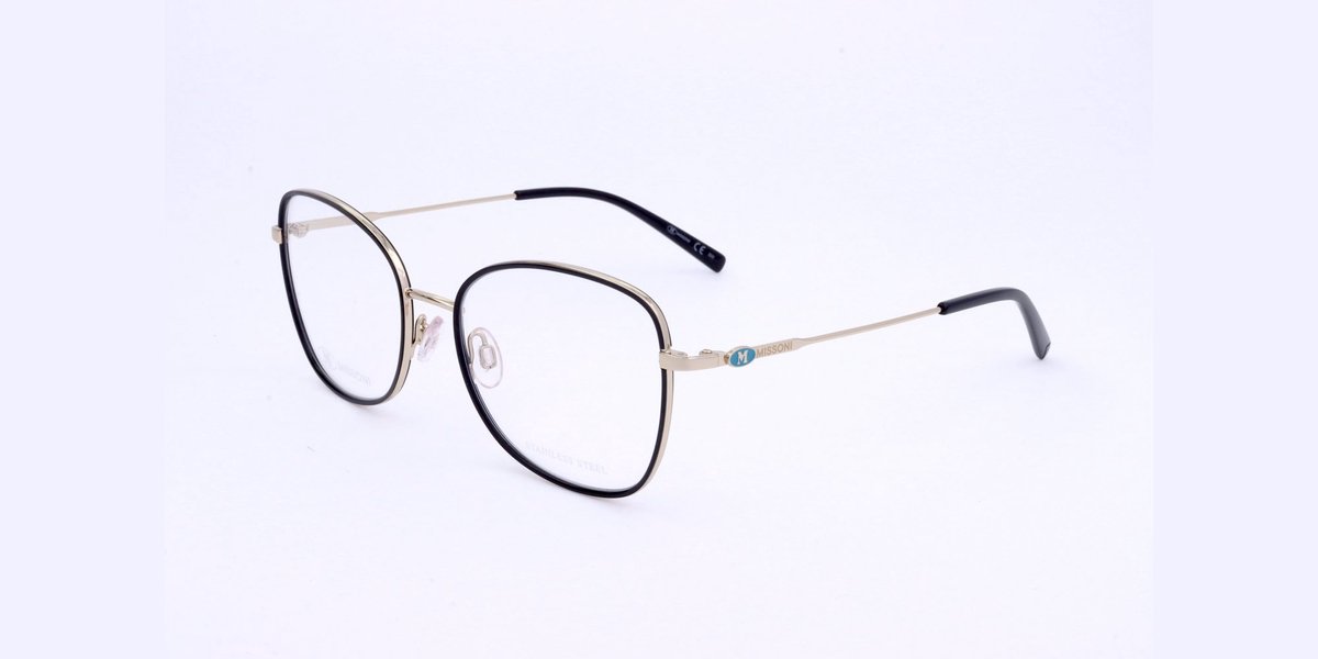 M Missoni MMI 0062 Black gold 53/18/145 WOMAN Brilmonturen