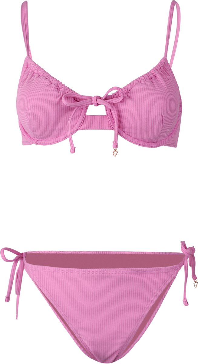 Brunotti Tutaire-Rib Women Underwire Bikini Set Violet 34 Paars