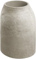 Jardinière Ethick Epocco Bold, diamètre 48 cm, hauteur 60 cm, finition mate, résistante aux intempéries, trou de drainage, couleur sable, TEP48B-101GR