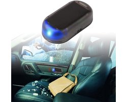 Draadloos Solar Auto Alarm Systeem - LED Veiligheidswaarschuwing, Antidiefstal, 1 Stuk, Ideaal voor Voertuigen