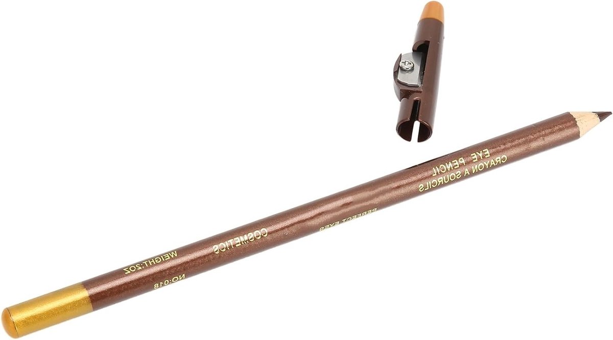 Beard Pencil voor Mannen, Perfect voor Baardvormgeving en Styling, Inclusief Slijper en Precisie Tool voor Strakke Lijnen en Edges