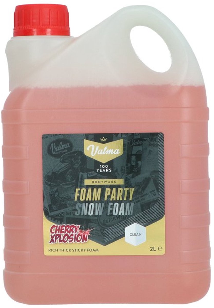 Valma Foam Party Cherry Explosion - Snow Foam