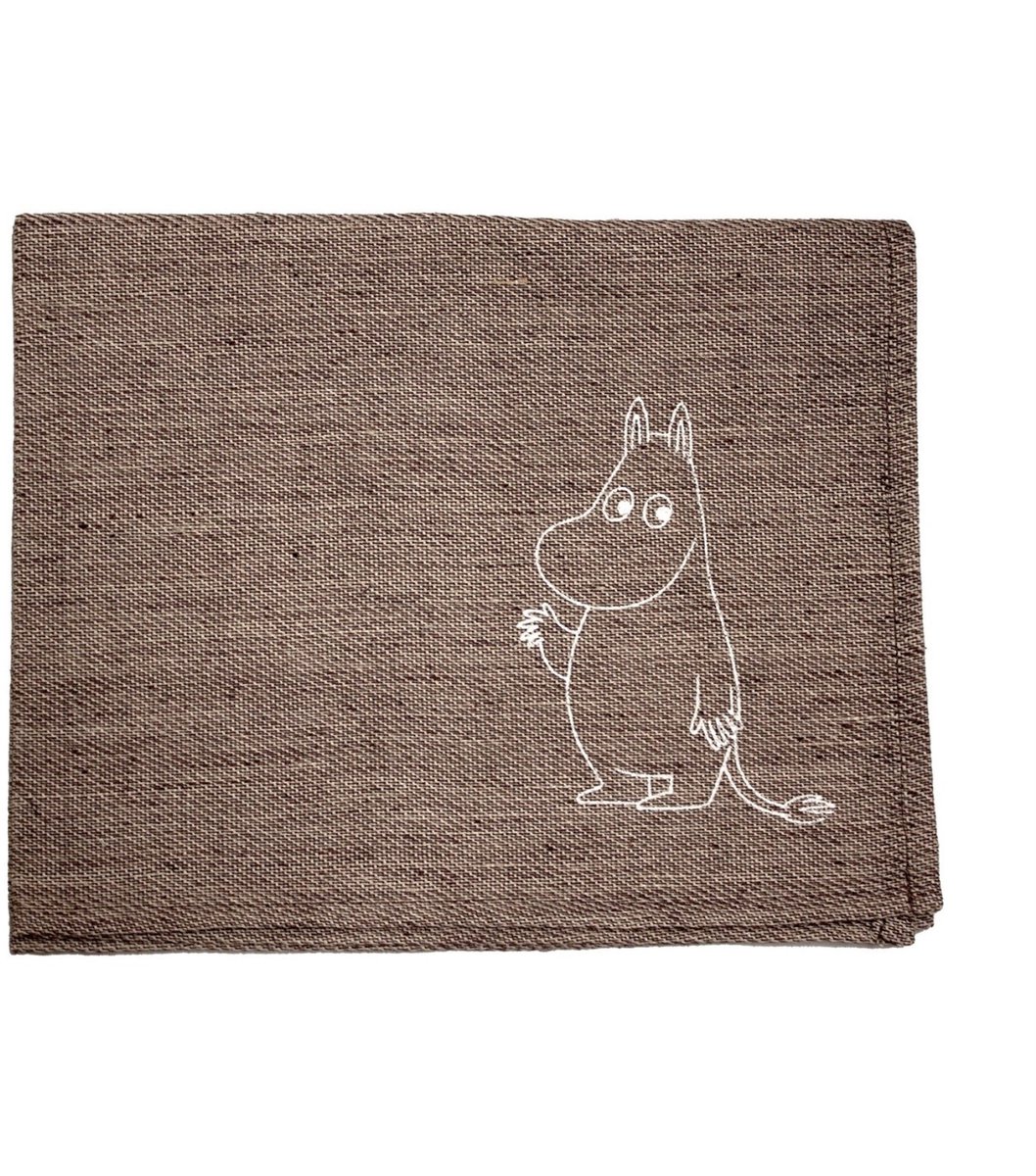 Emendo - Moomin Sauna Seat Cover Moomintroll Brown - 40×50cm