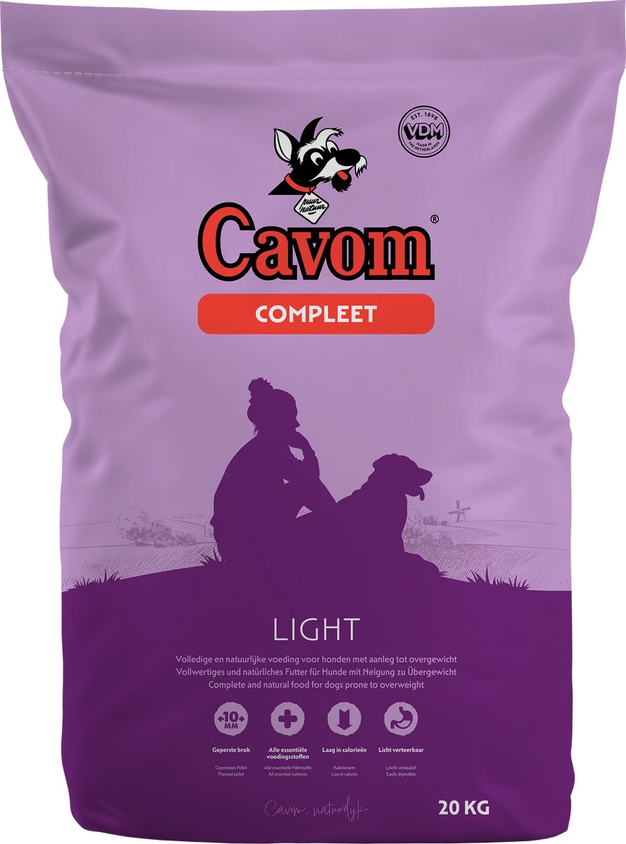 Bol.com Cavom compleet Light - geperste brokken - 20kg aanbieding