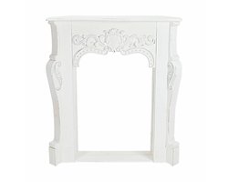 Cheminée décorative LOBERON Emporia blanc