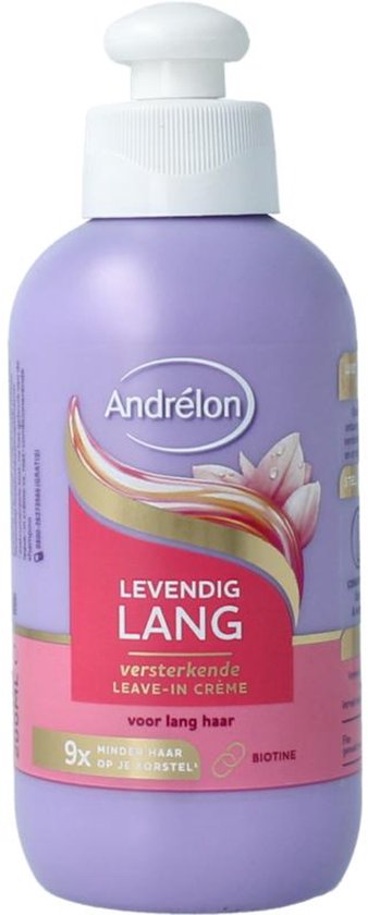 Andrelon Leave-in Haarcrème Levendig Lang