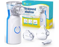 AU YAT Aerosoltoestel - Vernevelaar - Inhalator voor Volwassenen & Kinderen-oplaadbaar-Helpt tegen luchtwegaandoening