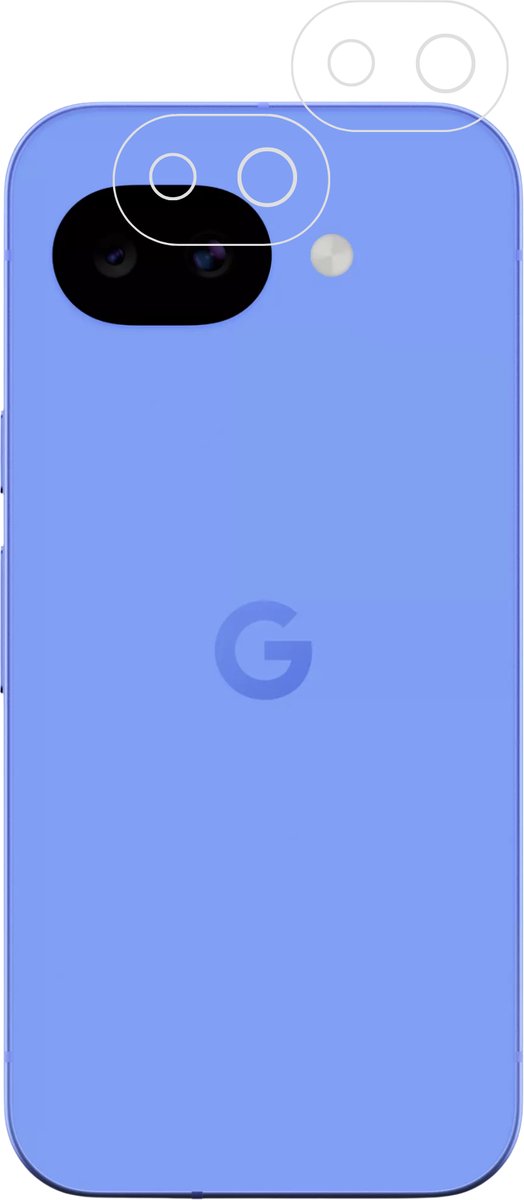Camera Protector geschikt voor Google Pixel 10a - 2 stuks van glas Transparante glazen