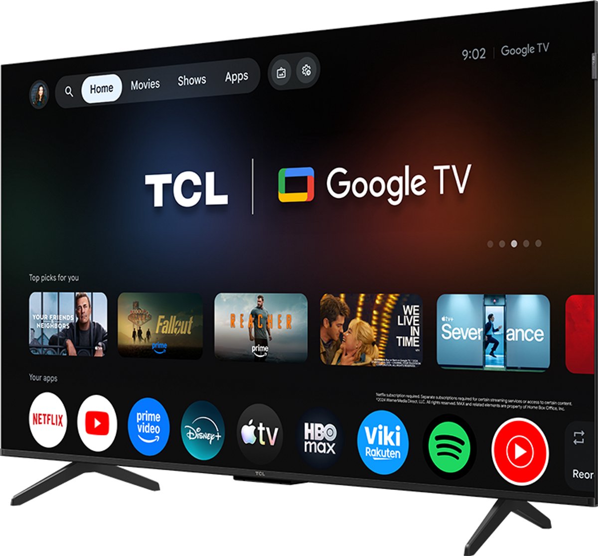 TCL 43P79L - 43 inch - 4K QLED thumbnail 3