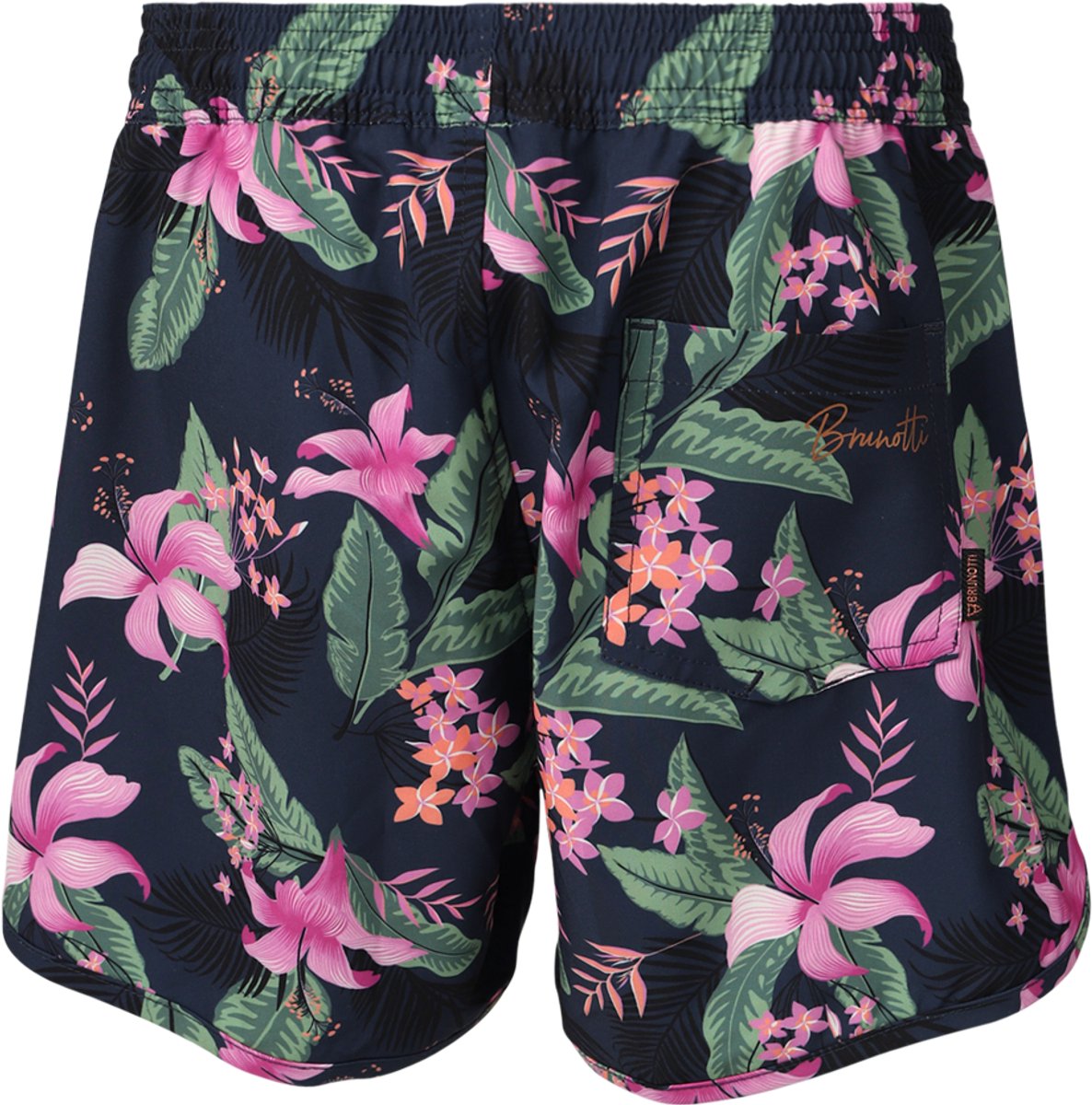 Brunotti Tulya-Tropicana Girls Swim Shorts Indigo 140 Blauw