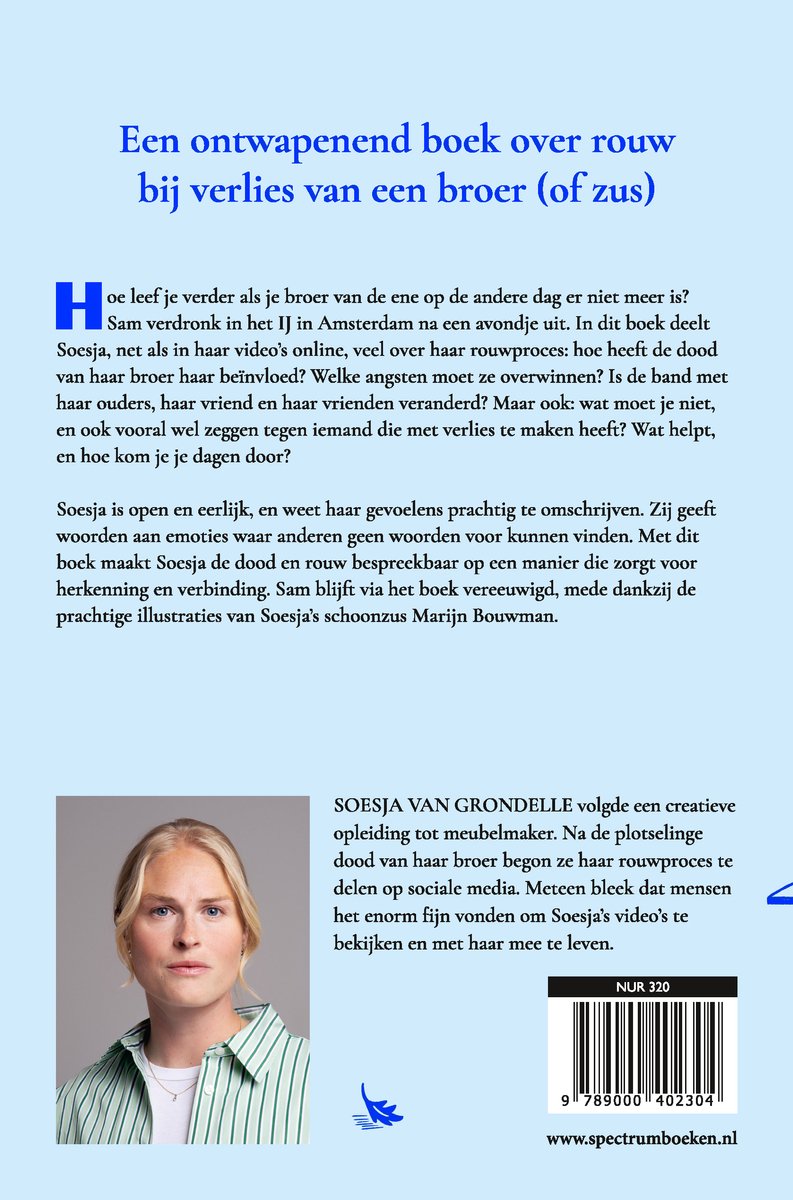 Sam, ik neem je altijd mee - back cover
