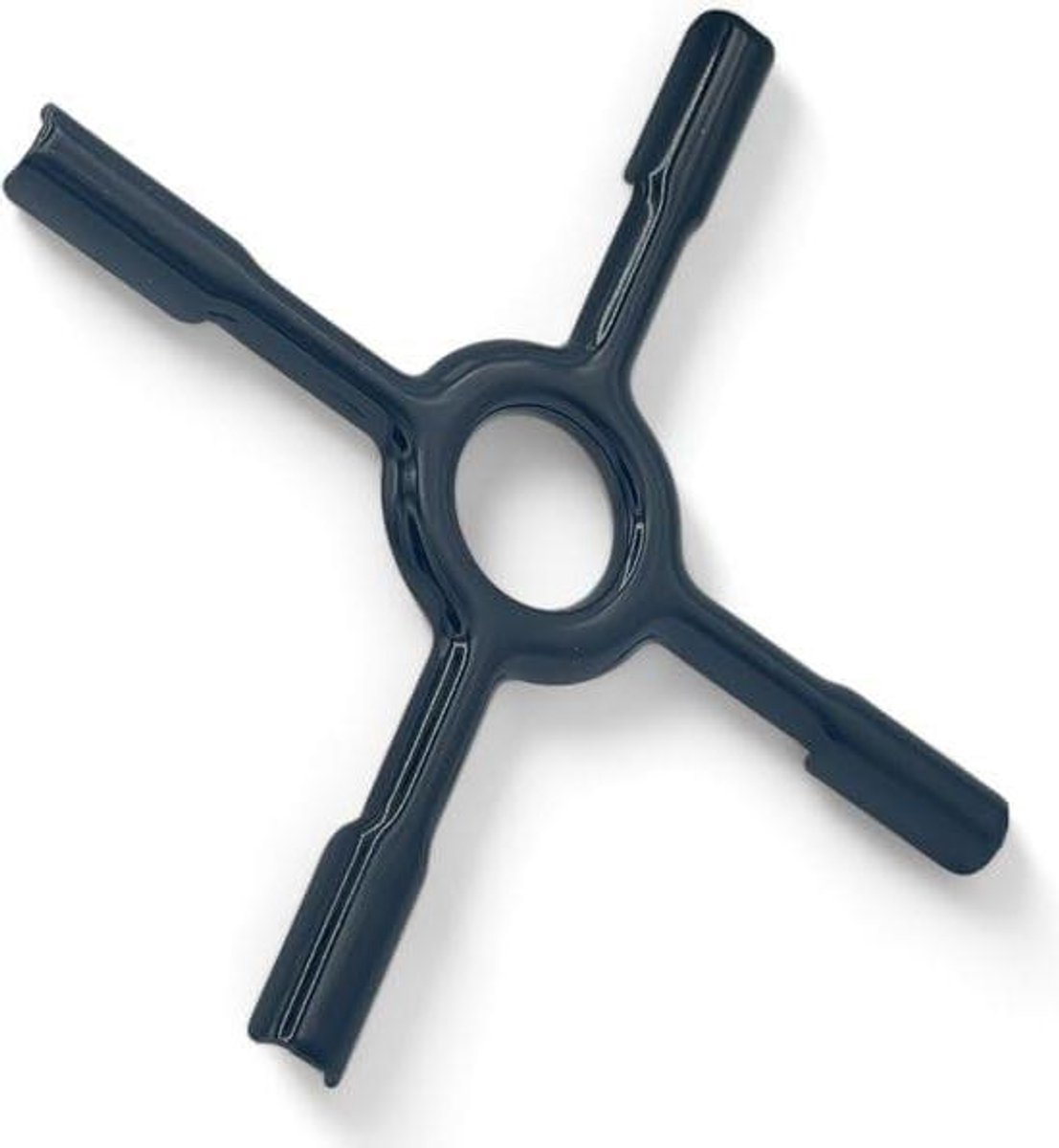 Gaspit Verkleiner - Kookplaat Reductie - Kleine Pannen - Gelijkmatige Warmte - 15cm - Zwart