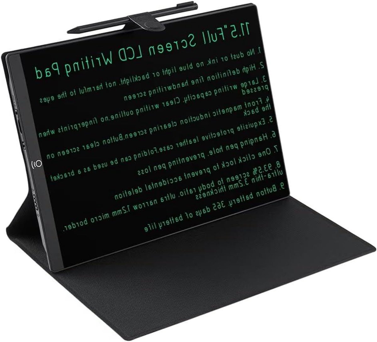 LCD Tekentafel - Schrijftablet Pad - Werk Studie - Volledig Kleurenscherm - 11.5 Inch - Zwart