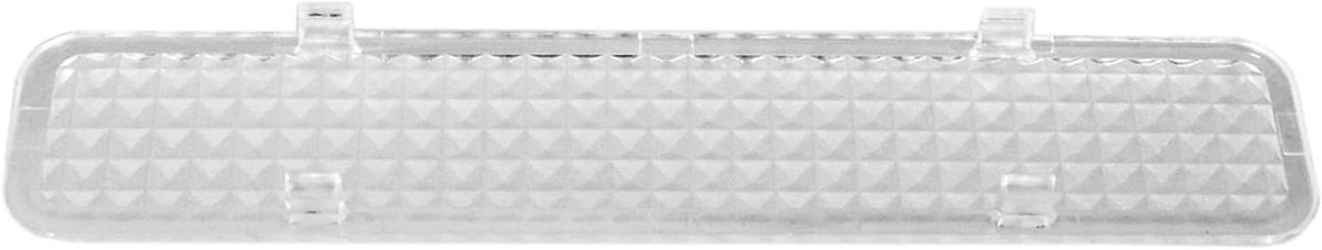 Afdekking Lichtpaneel - Diffuser Plaat - Koelkast Reparatie - Specifieke Pasvorm - 19x4 cm - Transparant