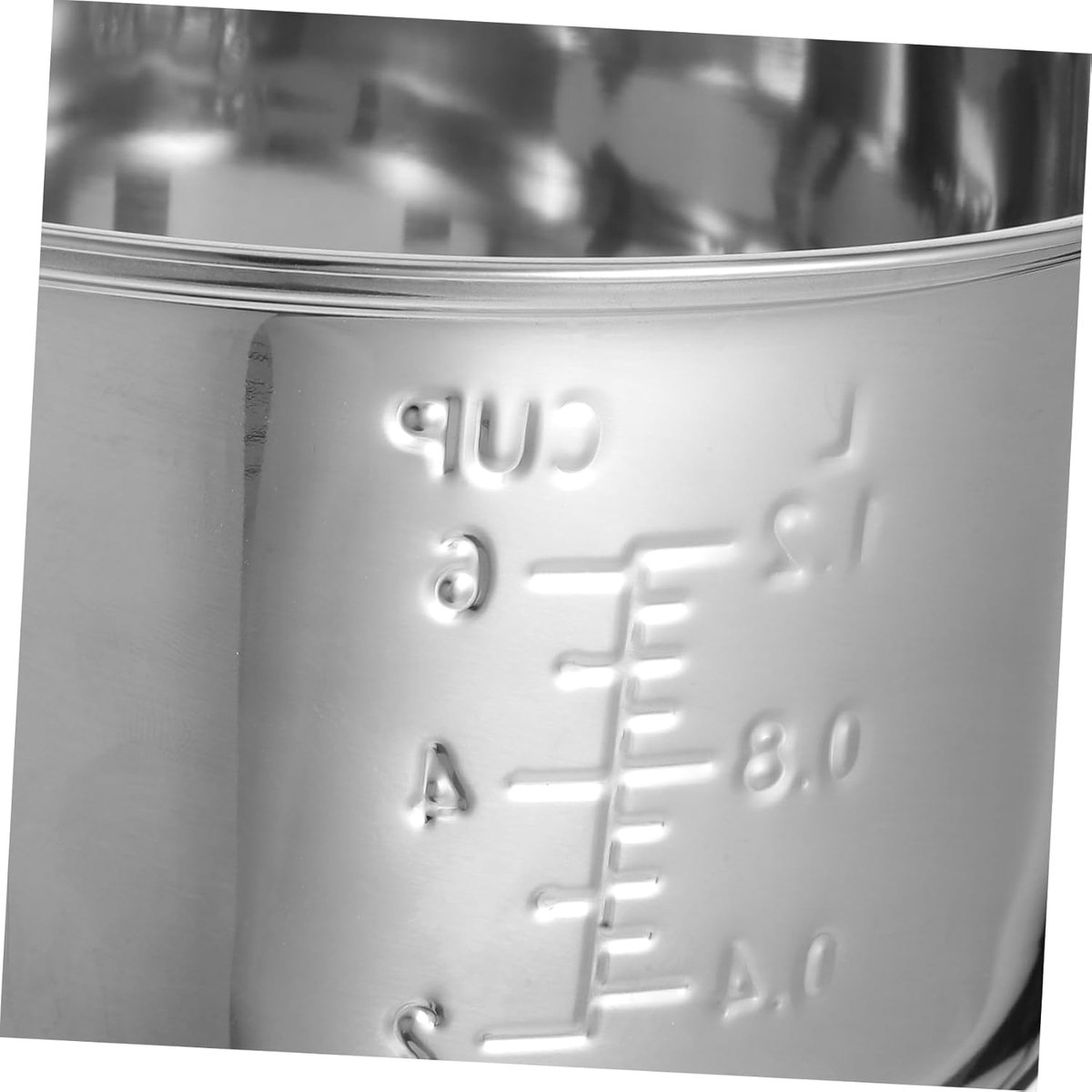 Rice cooker liner inner pan for rice cooker electric rice cooker inner pan electric hob replacement inner bowl stainless steel rice cooker liner Stainless Steel Silver thumbnail 2