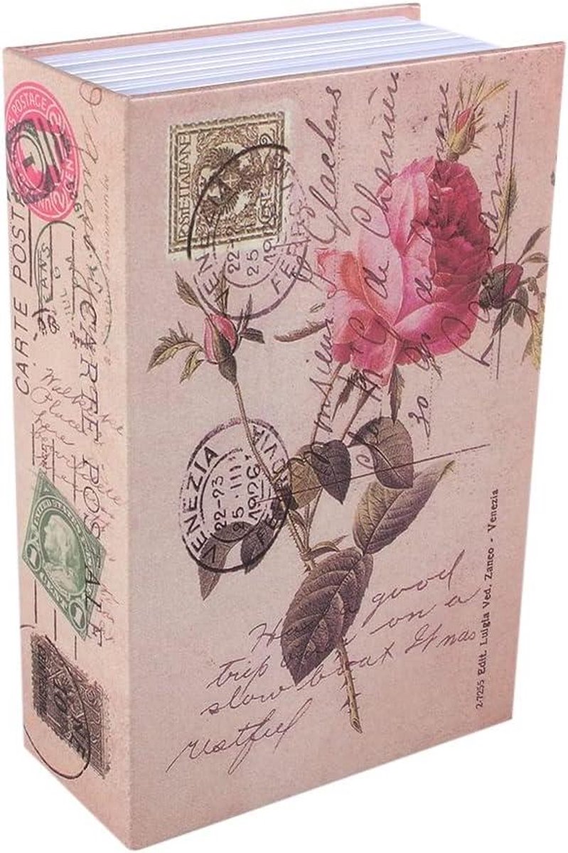 Geheime Kluis - Verborgen Opberger - Waardevolle Spullen - Woordenboek Vorm - 18 x 11.5 cm - Bruin